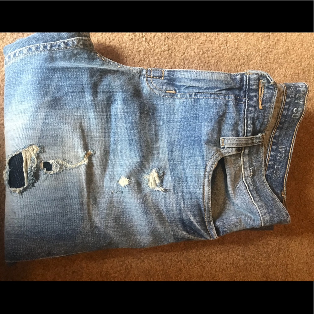 Men’s distressed mossimo supply co jeans sz 32x32